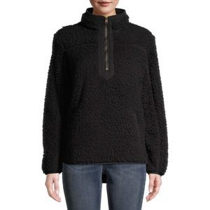 NWT Black Sherpa Jacket